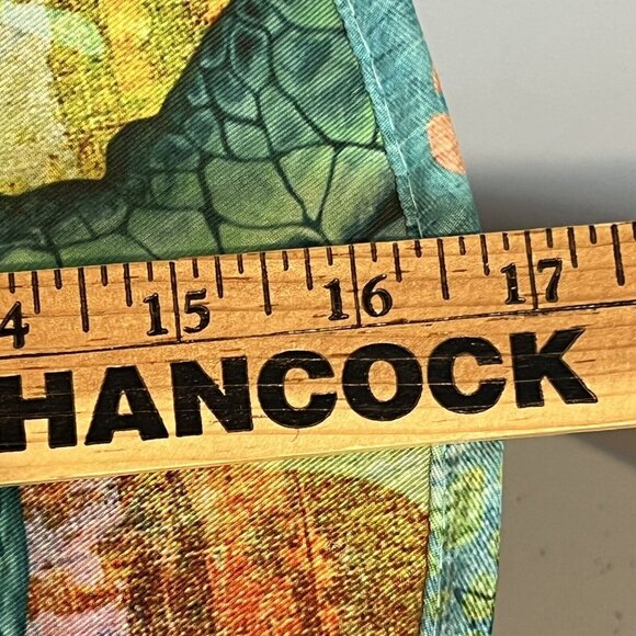 Overhead Surf Shop D. Friel Turtle Art Straw Lifeguard Hat Mad Beach Florida - Picture 14 of 16